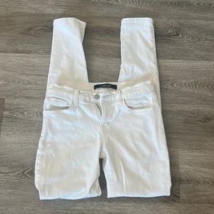 J Brand skinny jeans white 25